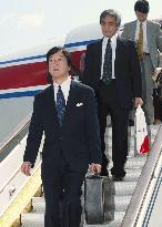 Japan gov't delegation arrives in Pyongyang for talks